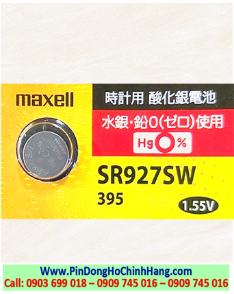 Maxell SR927SW - Pin 395